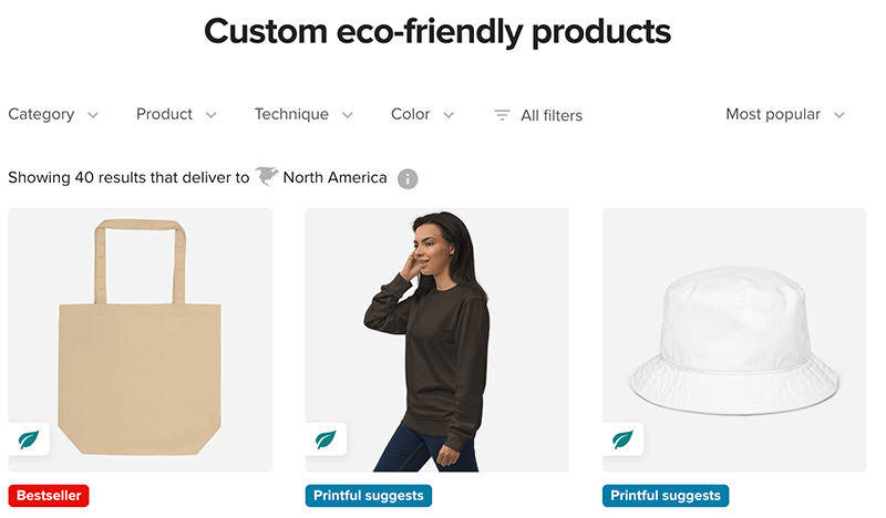 Printful Eco Line